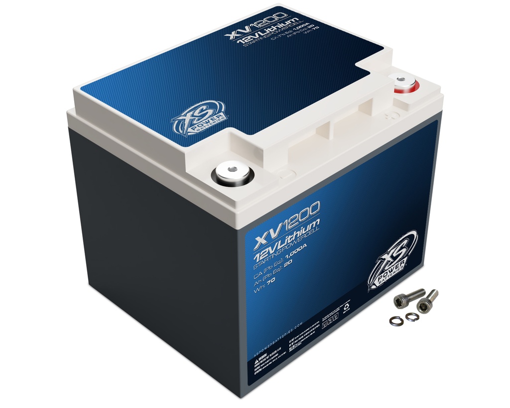 Xs Power Battery - Lithium Titan8 Xv Series 12 Volt Battery 1000 Ca