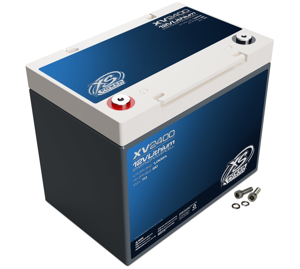 Xs Power Battery - Lithium Titan8 Xv Series 12 Volt Battery 1000 Ca