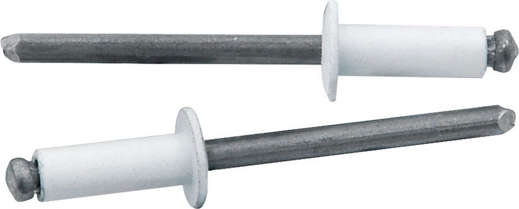 Allstar Performance - Sm Hd Rivet White 250pk