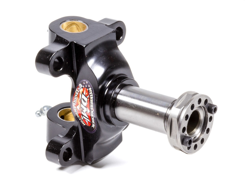 Midget Spindle Aluminum Black with Straight Snout