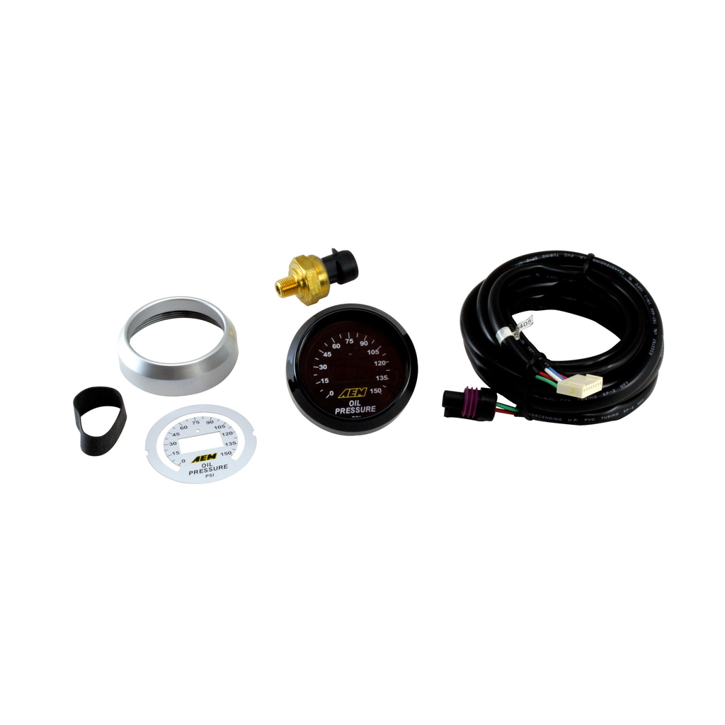 [AEM30-4407] Aem Electronics - Oil Pressure Digital Gauge