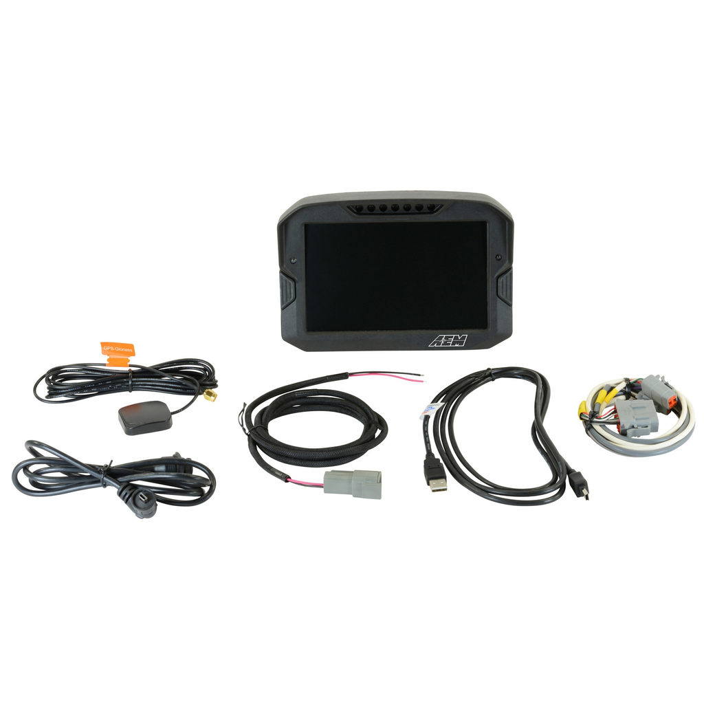[AEM30-5703] Aem Electronics - Digital Dash Display Cd -7Lg Logging Gps Enable