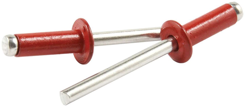 Allstar Performance - Sm Hd Rivet Red Alum 250pk