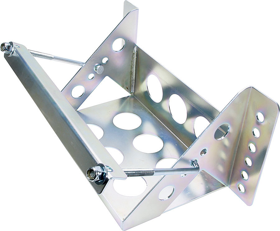 [ALL76102] Allstar Performance - Battery Box Bolt-On Clear Zinc
