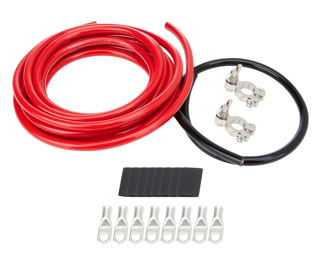 [ALL76114] Allstar Performance - Battery Cable Kit 4 Gauge 1 Battery