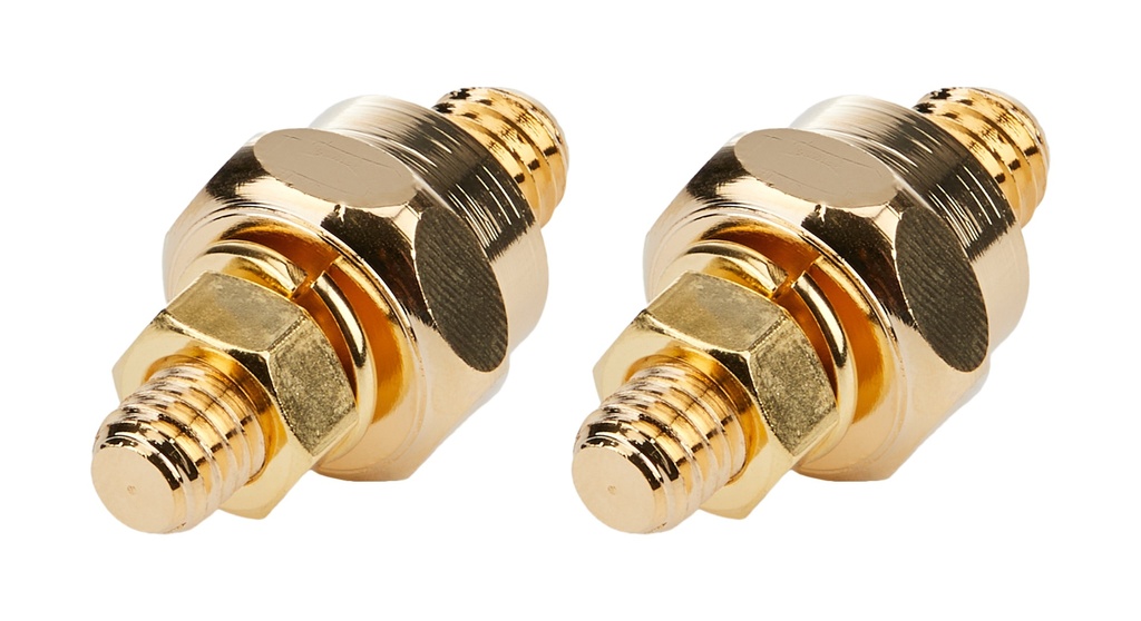 [ALL76122] Allstar Performance - Gold Side Post Terminal 1pr