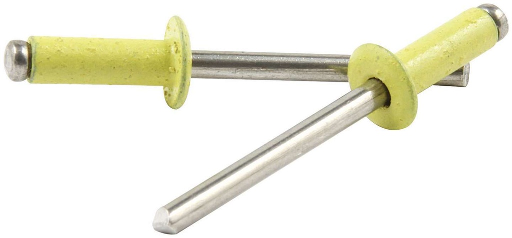 Allstar Performance - Sm Hd Rivet Yellow Alum 250pk