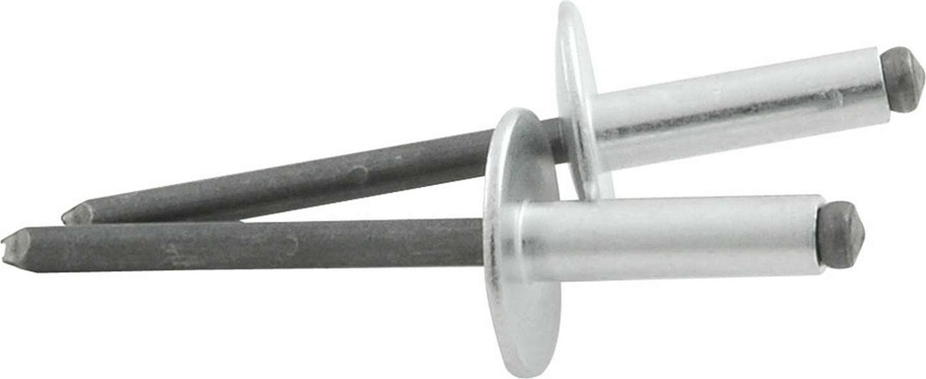 Allstar Performance - Lg Hd Rivet Silver 250pk