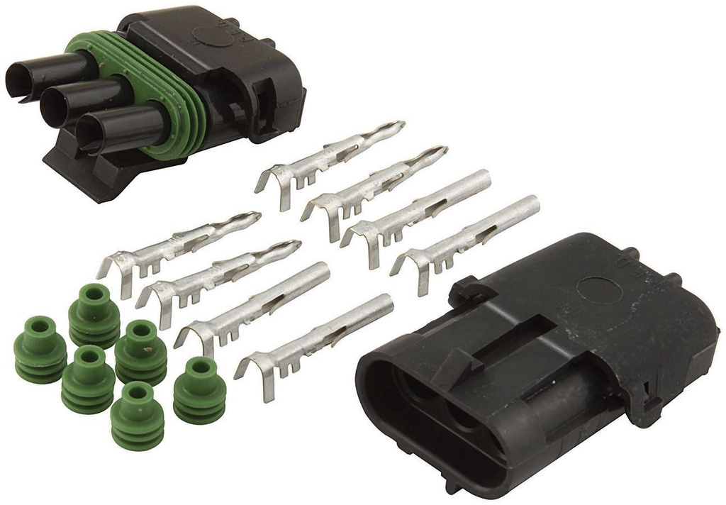 [ALL76267] Allstar Performance - 3-Wire Weather Pack Connector Kit