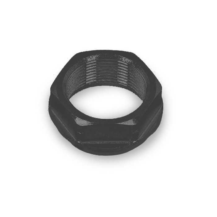 Rear Aluminum Axle Nut LH Black