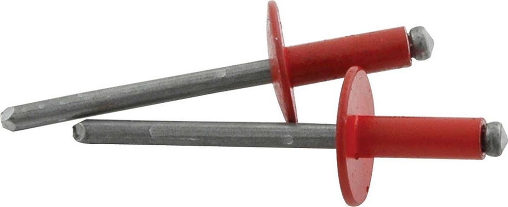 Allstar Performance - Lg Hd Rivet 250Pk Red