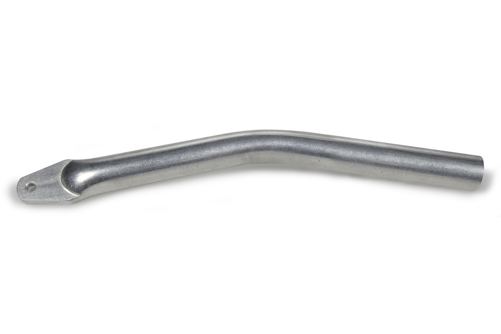 Bent Front Wing Post - Chrome Steel