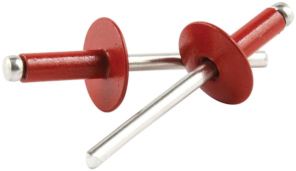 Allstar Performance - Lg Hd Rivet Red Alum 250pk