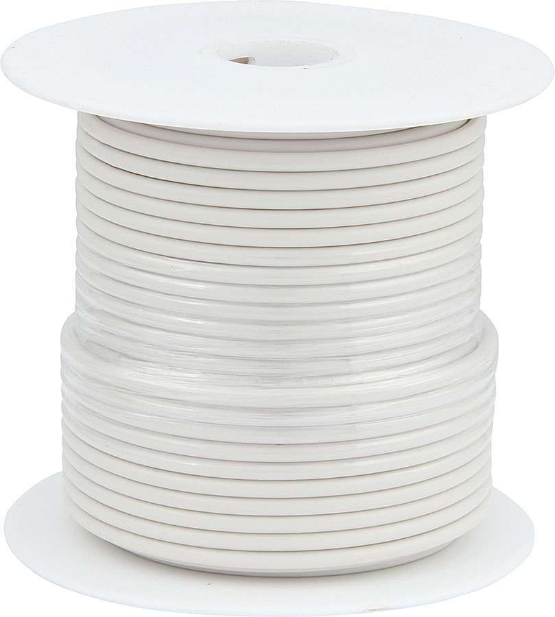 Allstar Performance - 20 Awg White Primary Wire 100Ft