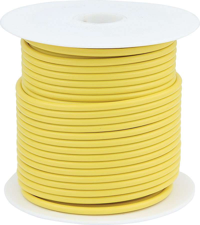 [ALL76554] Allstar Performance - 14 Awg Yellow Primary Wire 100ft