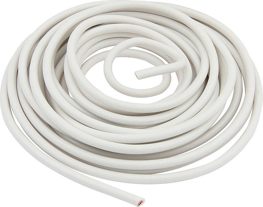[ALL76562] Allstar Performance - 12 Awg White Primary Wire 12ft