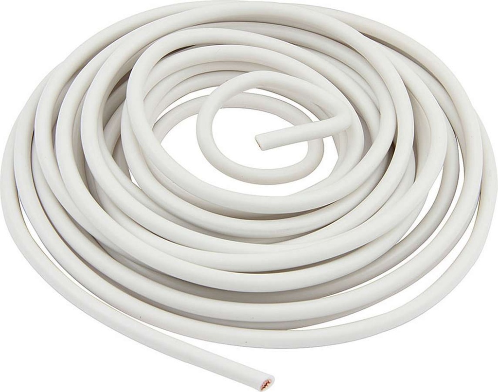 [ALL76572] Allstar Performance - 10 Awg White Primary Wire 10ft
