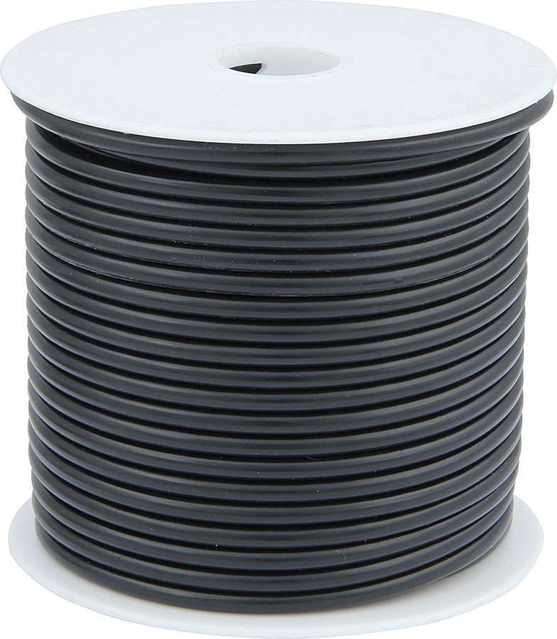 [ALL76576] Allstar Performance - 10 Awg Black Primary Wire 75ft