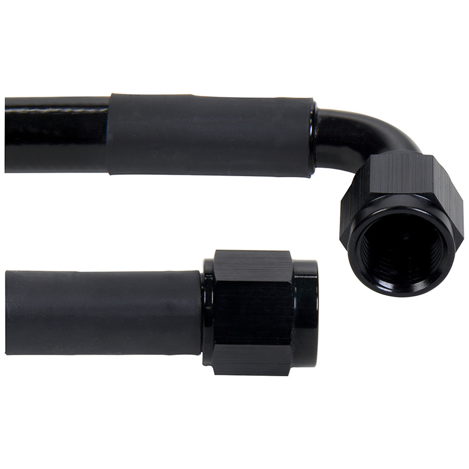 Allstar Performance - Coated Braided Line 36in #6 Hose -6 Str/-6 90 Deg