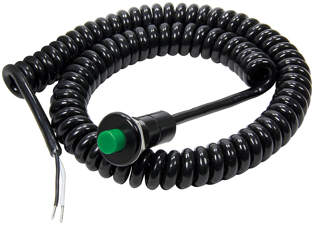 [ALL80180] Allstar Performance - Remote Button w/Cord Sm Green Button