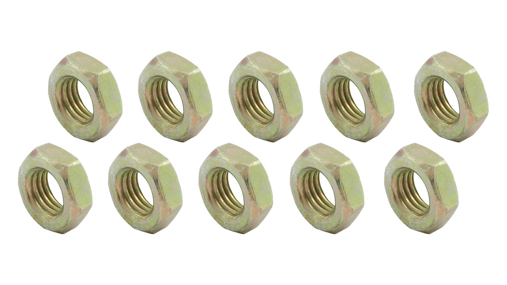 Allstar Performance - 3/8-24 Lh Steel Jam Nuts 10Pk