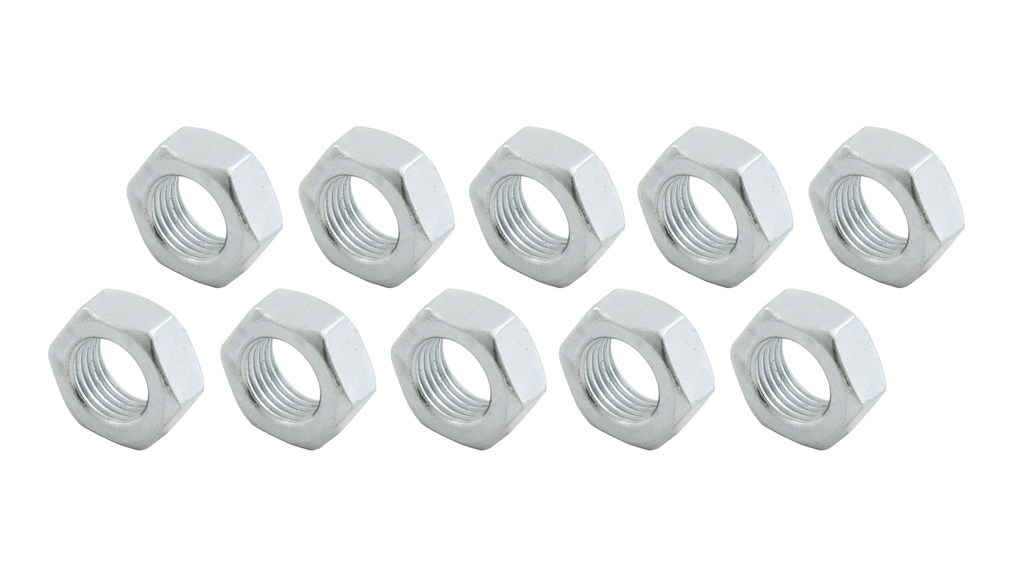 Allstar Performance - 7/16-20 RH Steel Jam Nuts 10pk
