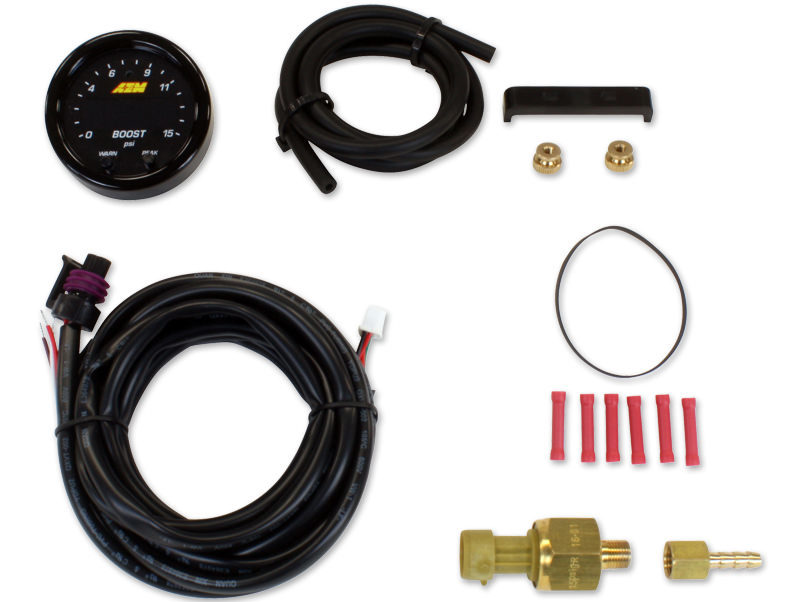 Aem Electronics - X-Series Pressure Gauge 0-15psi