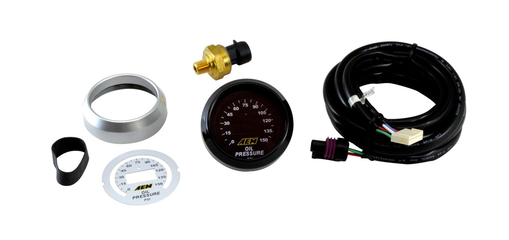 Aem Electronics - Oil Pressure Digital Gauge