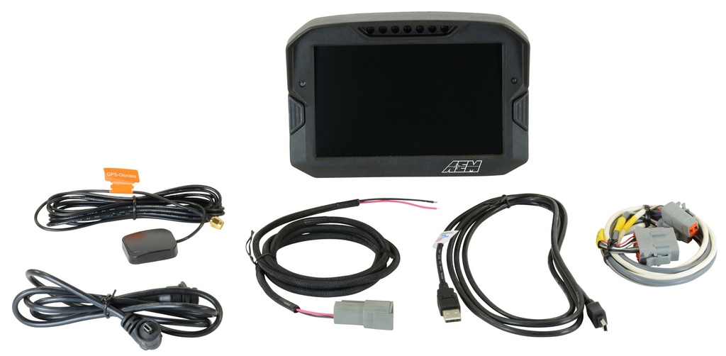 Aem Electronics - Digital Dash Display Cd -7Lg Logging Gps Enable