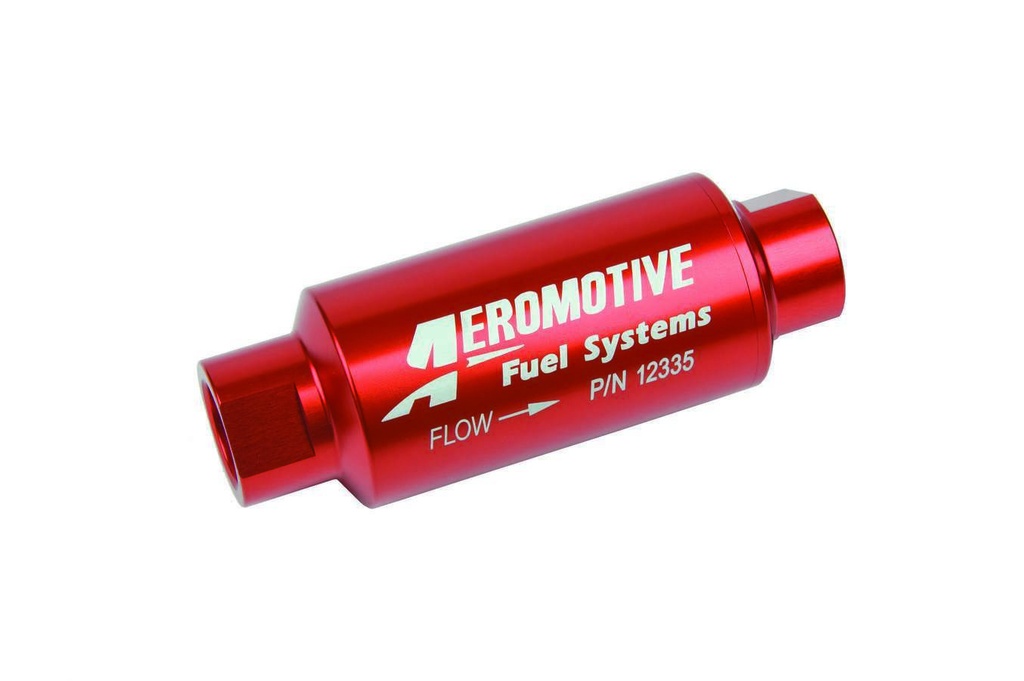 Aeromotive Fuel Filter - 40 Micron - Stainless Steel Element with 10AN Fittings