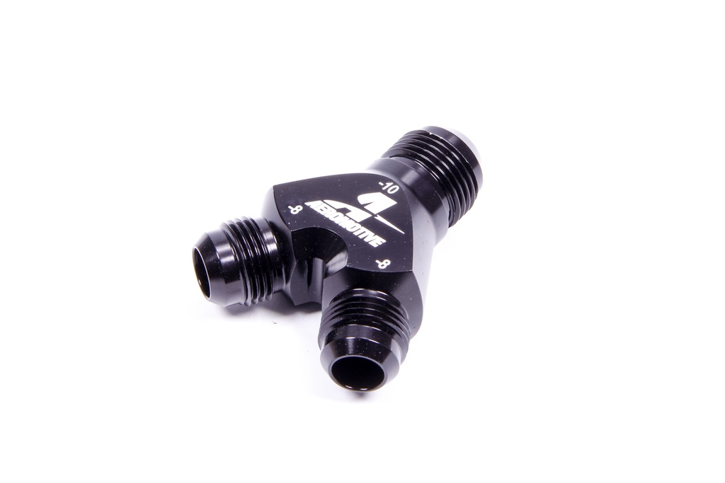 Y-Block Fitting - 10an To 2 x -8an