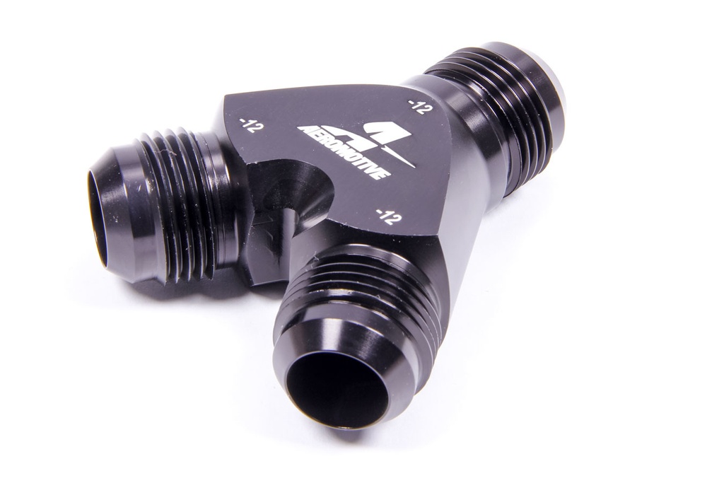 Aeromotive Y-Block Fitting - 12AN to 2x -12AN