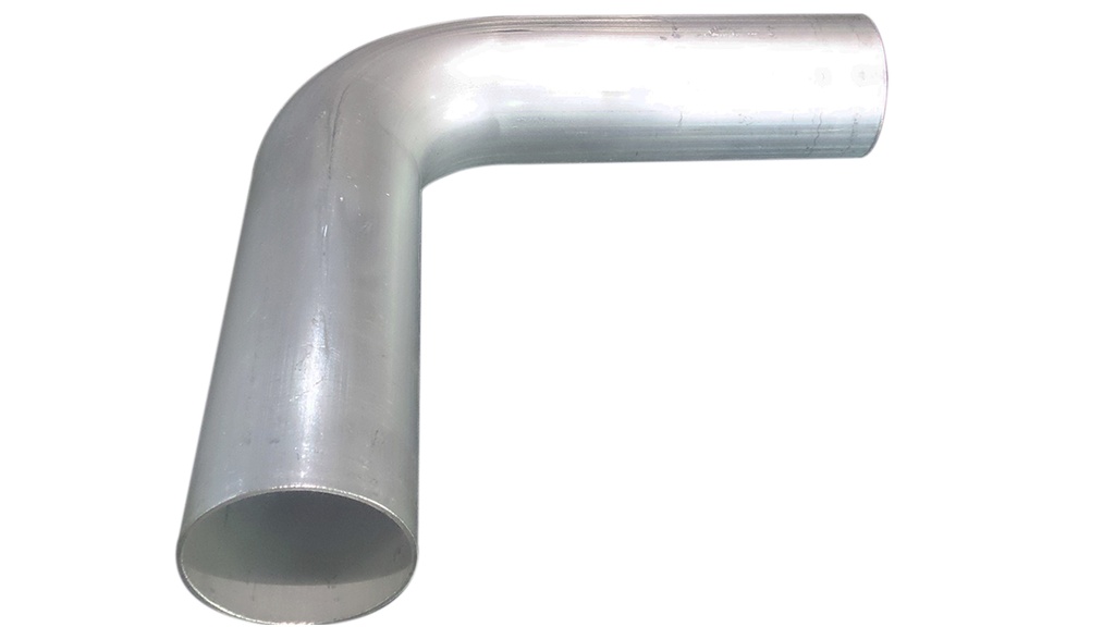 Woolf Aircraft Products - Aluminum Bent Elbow 2.500 90-Degree