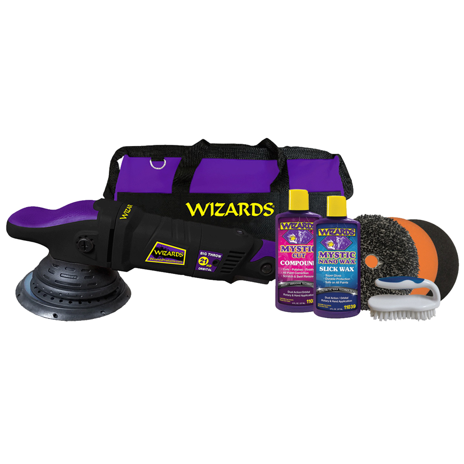 Wizards Products - Wizard 21 Big Throw Polisher W/ssr Kit