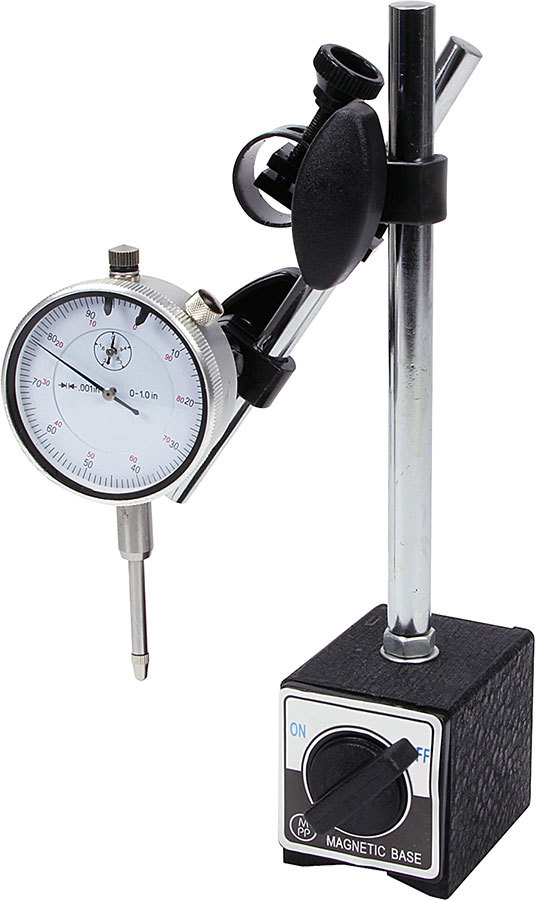 Allstar Performance - Dial Gauge W/ Mag Base