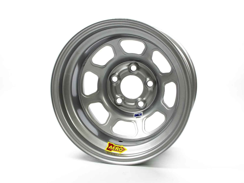 Aero Race Wheels - 15x8 2in 5.00 Silver LR
