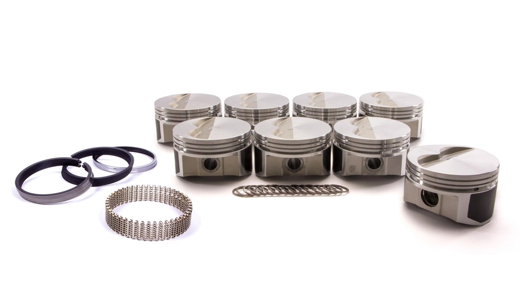 Wiseco-Pro Tru - SBC F/T Piston Set 4.030 Bore -5cc