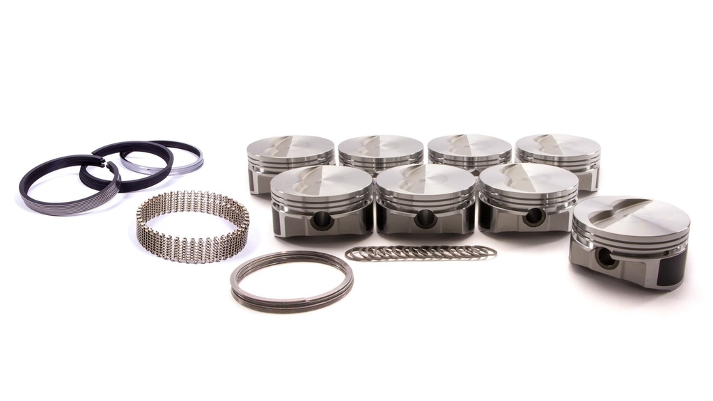 Wiseco-Pro Tru - Sbc F/T Piston Set 4.030 Bore -5Cc