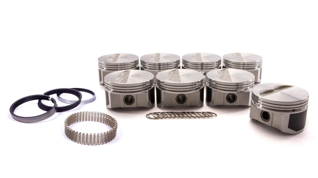 Wiseco-Pro Tru - SBC F/T Piston Set 4.155 Bore -5cc