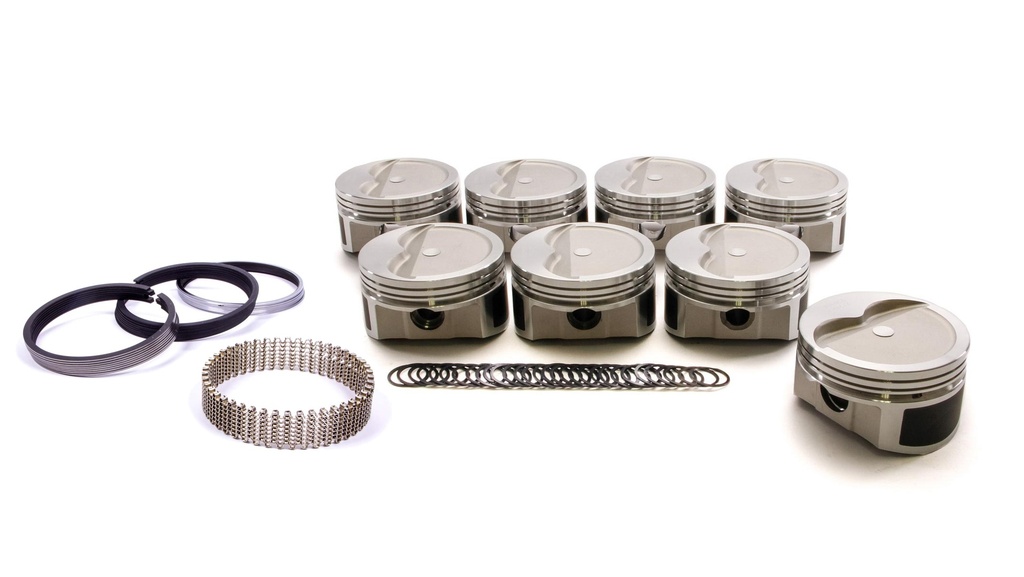 Wiseco-Pro Tru - SBC Dished Piston Set 4.030 Bore -15cc