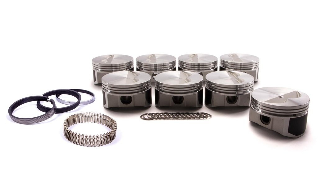 Wiseco-Pro Tru - SBC F/T Piston Set 4.165 Bore -5cc