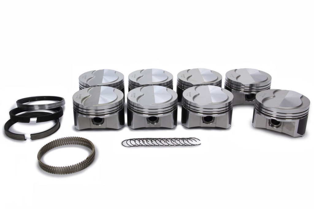 Wiseco-Pro Tru - GM LS Dome Piston & Ring Set 4.030 Bore +4cc