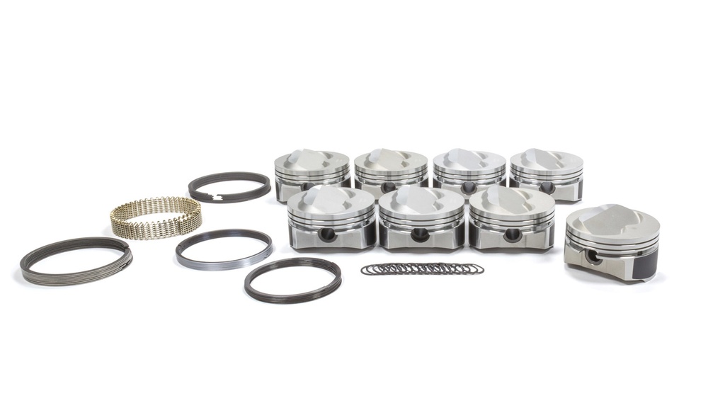 Wiseco-Pro Tru - SBC Domed Piston Set 4.165 Bore +8cc