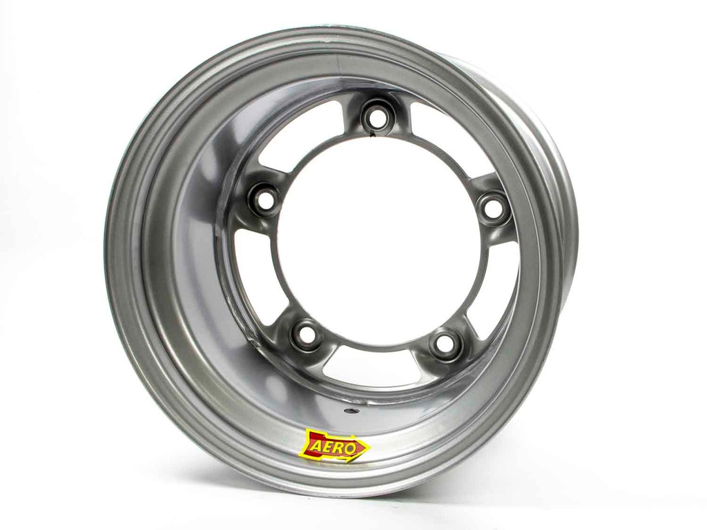 Aero Race Wheels - 15x10 4in Wide 5 Silve