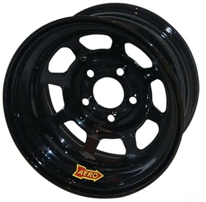 Aero Race Wheels - 15x10 2in 4.75 Black