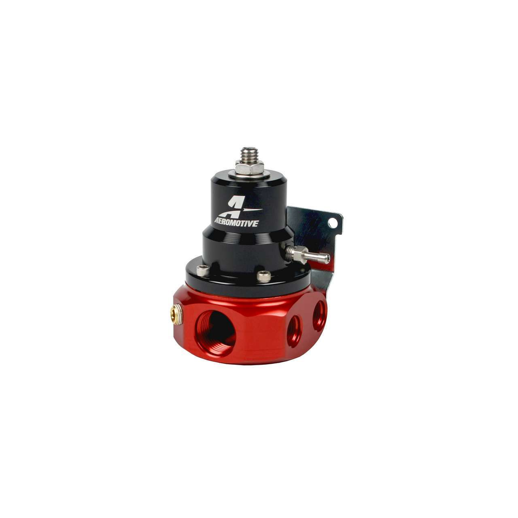[AFS13224] Aeromotive 4-Port Bypass Adjustable Regulator - 3-15psi