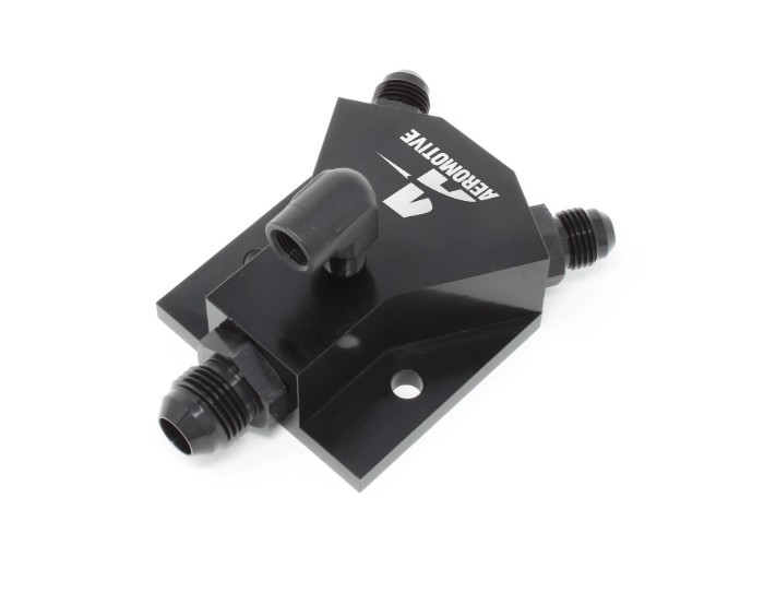 Aeromotive-Fitting Kit Y-Block 1x 6an 2x 6an 1/8-NPT
