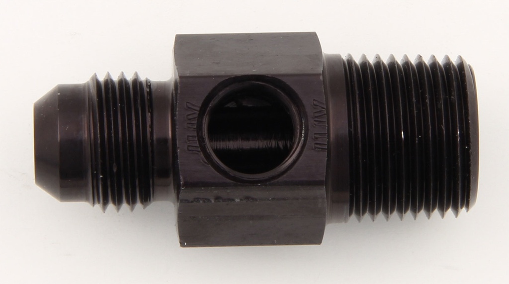 Xrp-Xtreme Racing Prod. - #6 To 3/8 NPT Fuel Press Adapter W/ 1/8 NPT Port