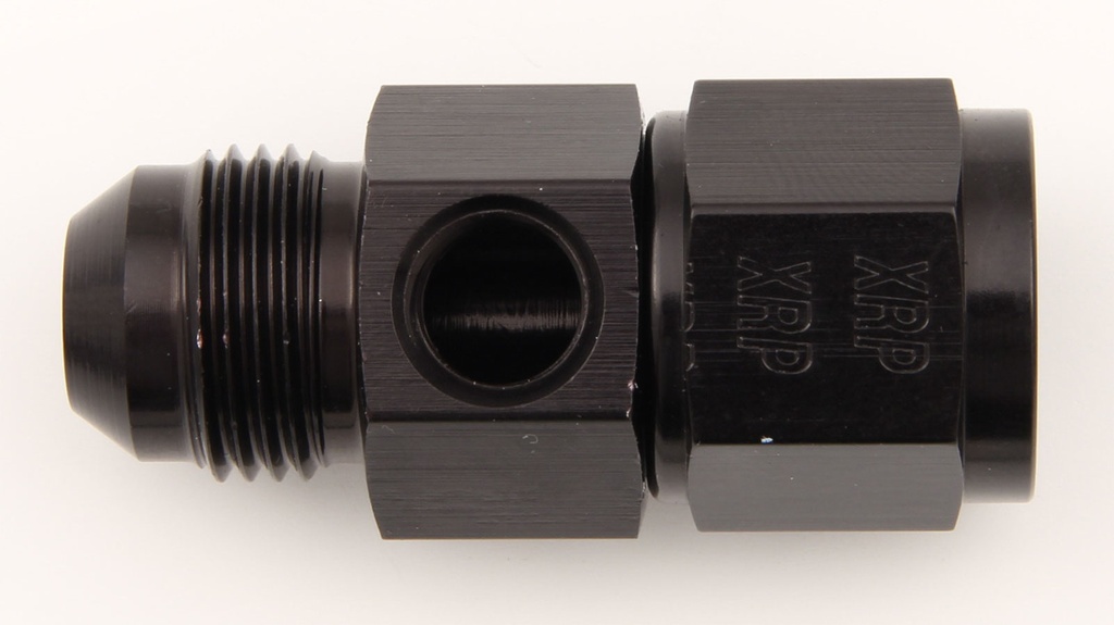 Xrp-Xtreme Racing Prod. - #8 To #8 Fem Fuel Press Adapter W/ 1/8 Npt Port