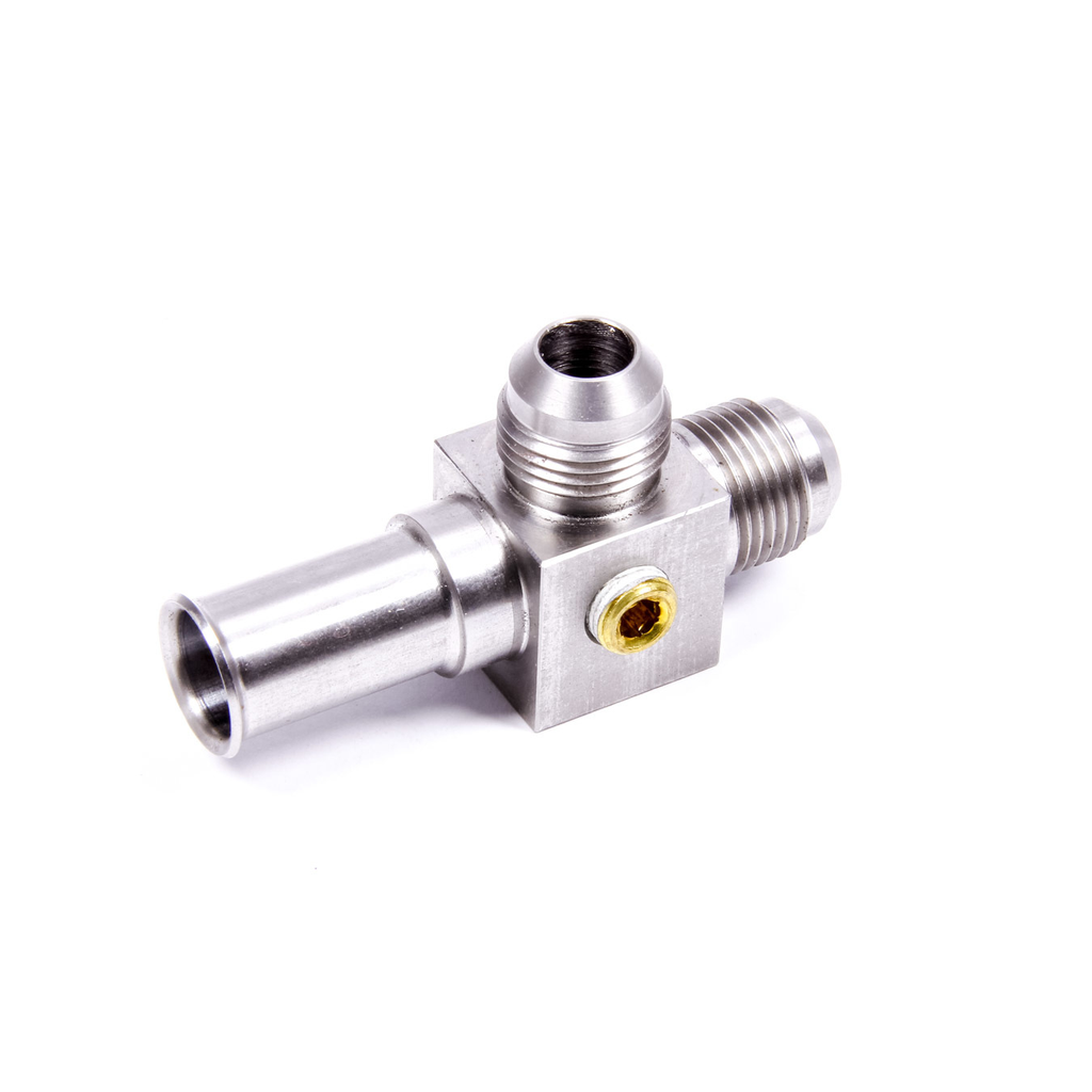 [AFS15102] Aeromotive -8an T Stainless Steel Male Couplers to Ford Pressure Line
